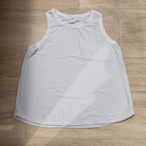 CALIA - Diamond Mesh Renew Tank - Size L - Color Light Blue/Sliver